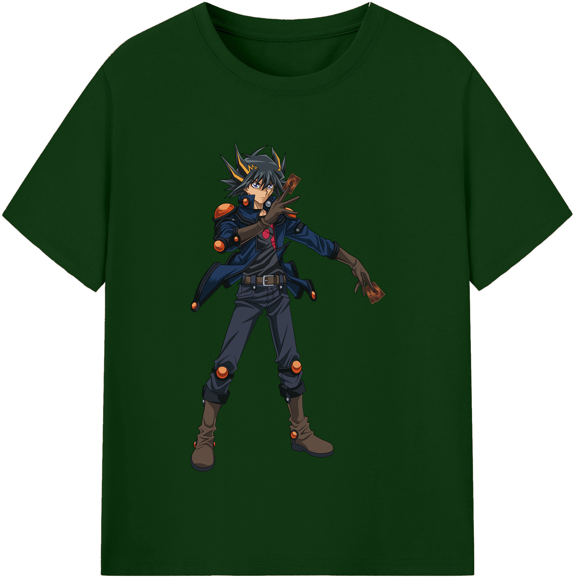 （画像用） 遊☆戯☆王 Yu-Gi-Oh! 綿100％半袖Tシャツ（フロントプリント）